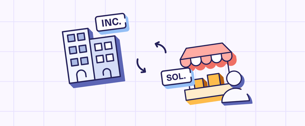 Paper plane illustration for starting small